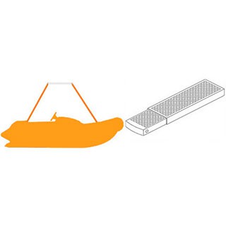 Transom Passerelle Two Point Lift For All Tenders