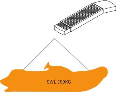 Rotating Passerelle/Single Point Lift For Jetribs - SWL 350kg