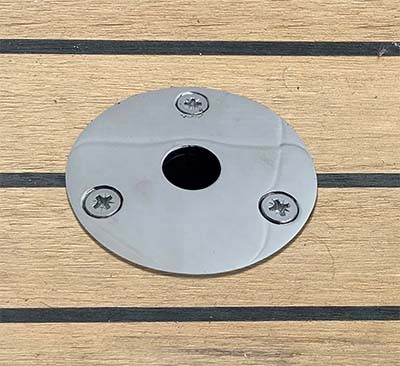 Flush Fitting Deck Fitting Kit